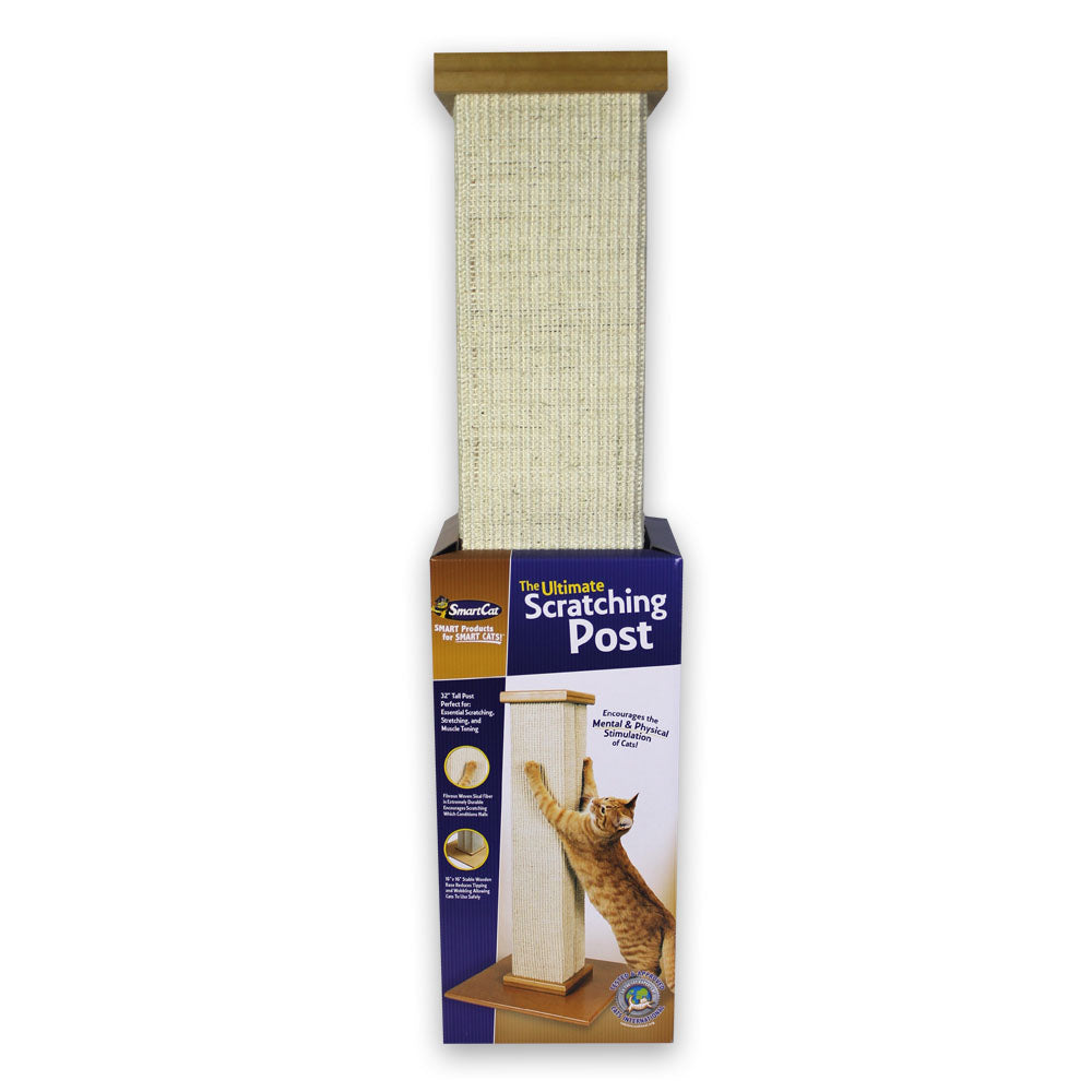 SmartCat The Ultimate Scratching Post 32-inch