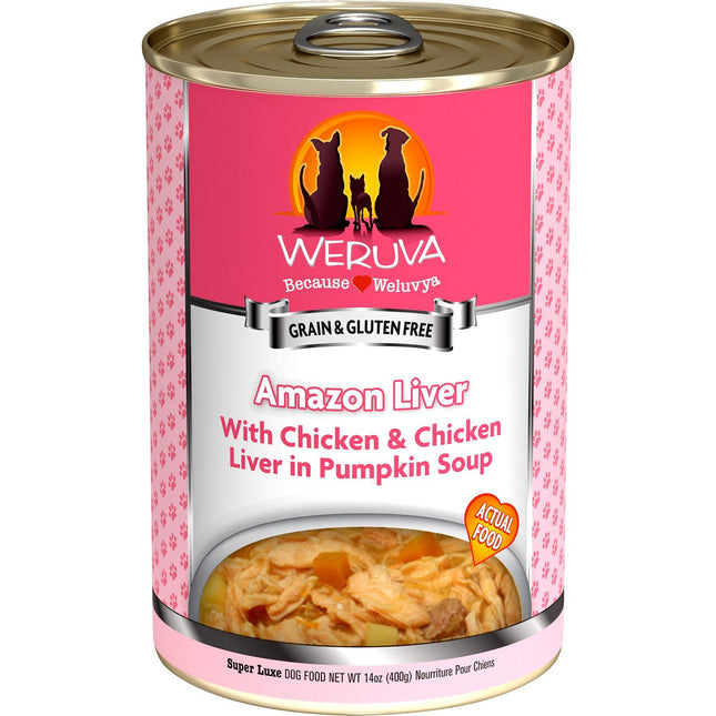 Weruva dog can amazon liver 14oz