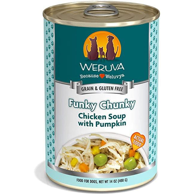 Weruva dog can funky chunky 14oz