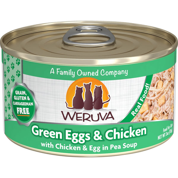 Weruva Cat Can green eggs and chicken 3oz