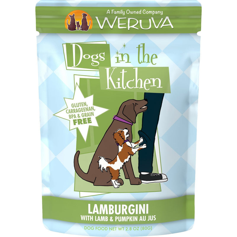 Weruva Dogs in the kitchen pouch lamburgini 2.8oz