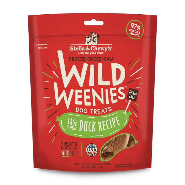 Stella & Chewy's Wild Weenies Duck 3.25oz