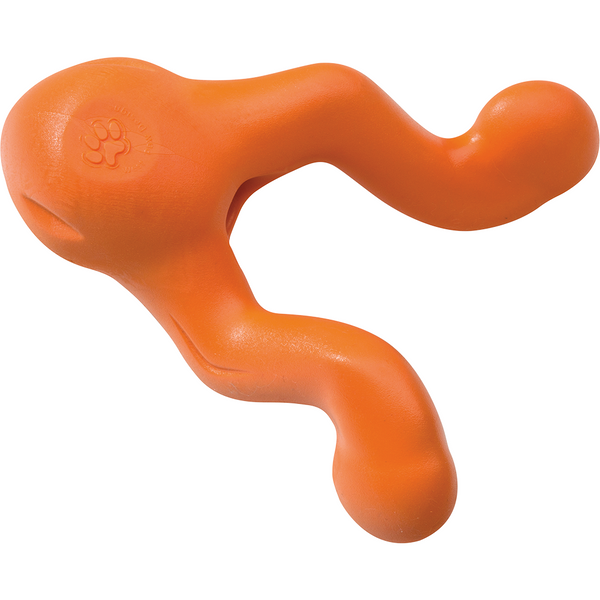 West Paw Tizzi dog toy - Tangerine