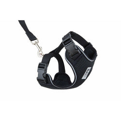 Rc Pets Adventure Kitty Harness - Black