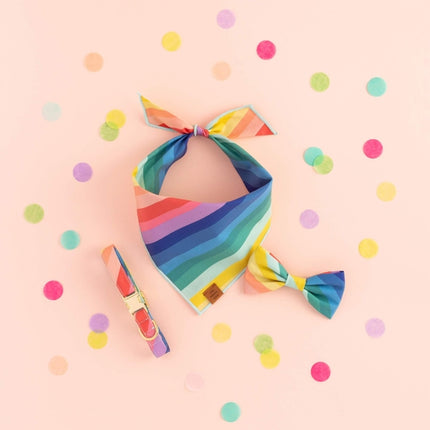 The Foggy Dog Bandana - Over the Rainbow Dog Bandana
