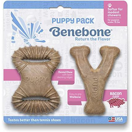 BeneBone Puppy 2 pack Bacon