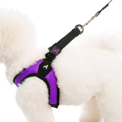 Gooby Easy Fit Harness Purple