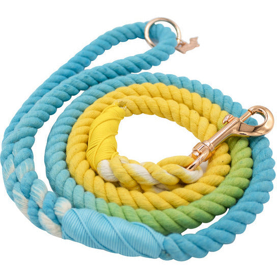 Sassy Woof Rope Leash - Bubbles