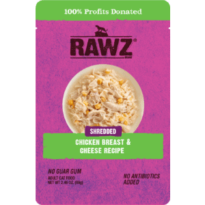 Rawz Cat Chicken Breast and Cheese Shredded 2.46oz