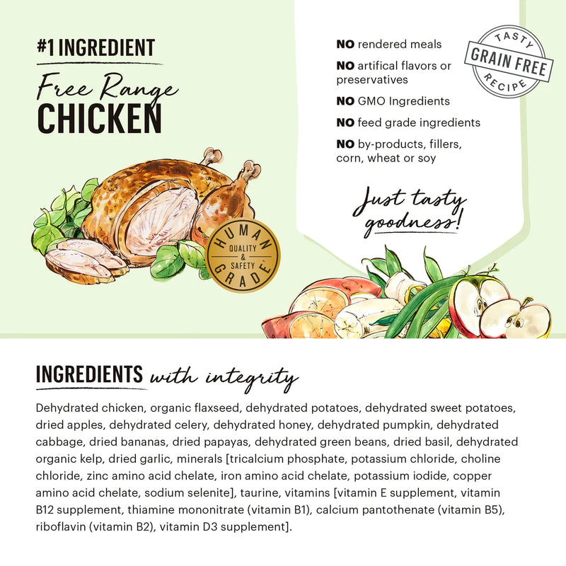 The Honest Kitchen: Grain Free Dehydrated Dog Food - Chicken Recipe