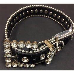 Canine Brands Jeweled Collar Black