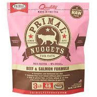 Primal Cat Freezedried Nuggets Beef & Salmon 14oz