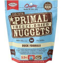 Primal Cat Freezedried Nuggets Duck 14oz