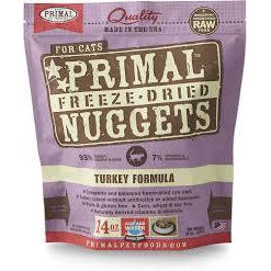 Primal Cat Freezedried Nuggets Turkey 14oz