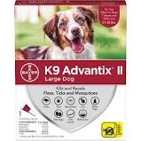 K9 Advantix 2 Large Dog 21-55lb 4 pack
