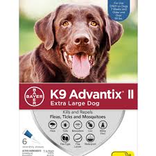 K9 Advantix 2 X-Large Dog 55lb+ 4 pack