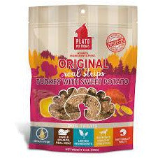 Plato Original Real Strips Turkey & Sweet Potato 18oz