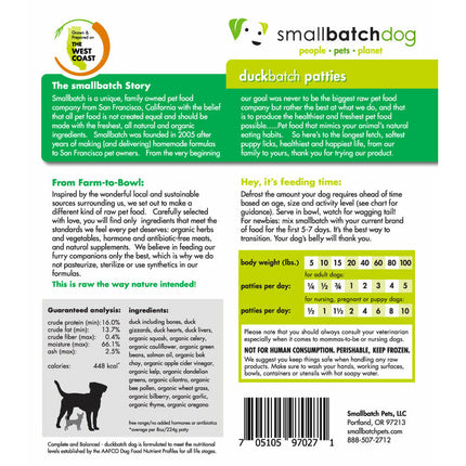 Smallbatch Dog Frozen - Duck
