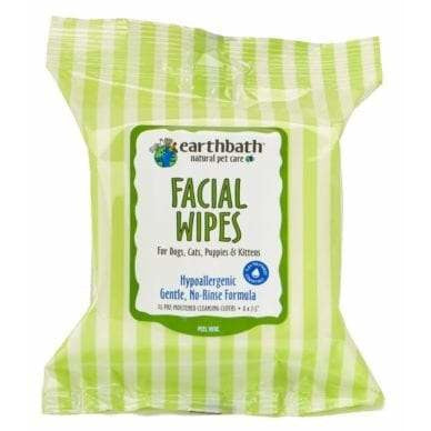 Earthbath Facial Wipes 25ct