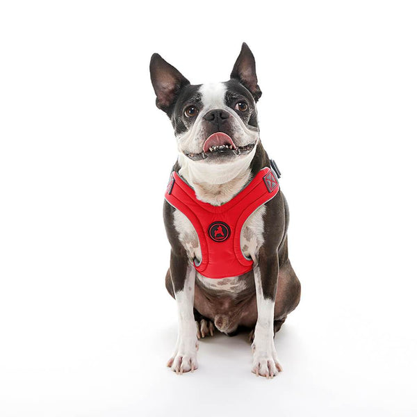 Gooby Escape Free memory foam Harness Red