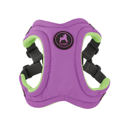 Gooby Escape Free memory foam Harness Purple