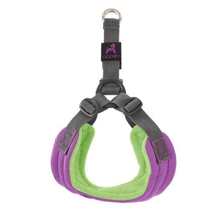 Gooby Escape Free memory foam Harness Purple