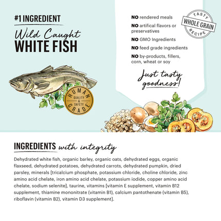 The Honest Kitchen: Whole Grain Dehydrated Dog Food - Fish & Oat Recipe