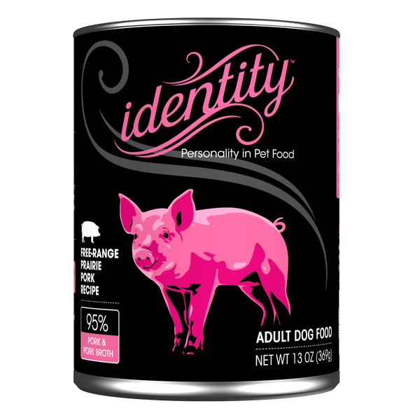 Identity dog pork 13oz