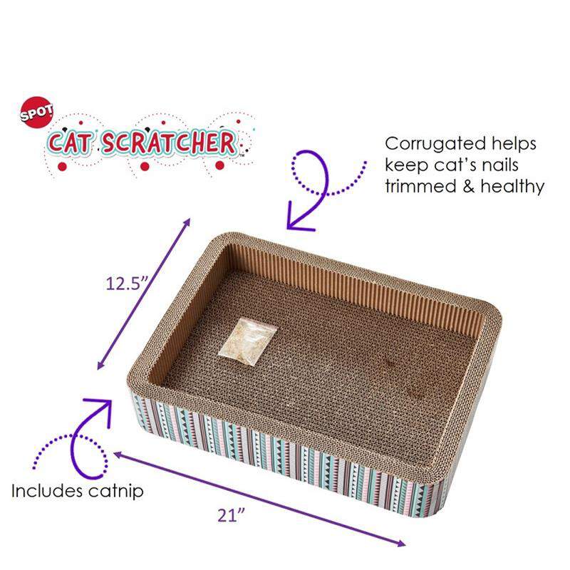 Spot bed cat scratcher