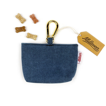 Milltown Brand Dog Treat Case Pigment Washed Canvas