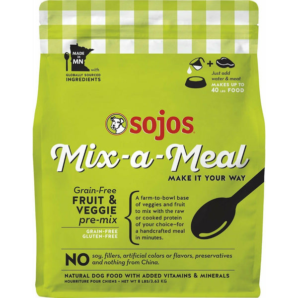Sojos Mix-a-Meal Grain-free Fruit & Veggie pre-mix