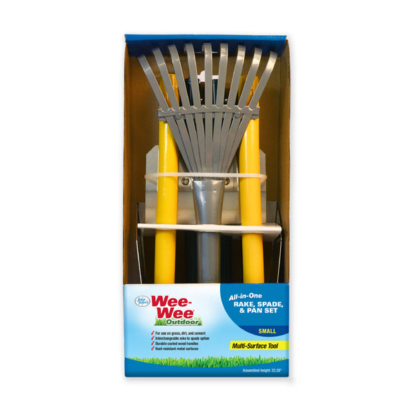 Four Paws Wee-wee rake, spade, & pan set