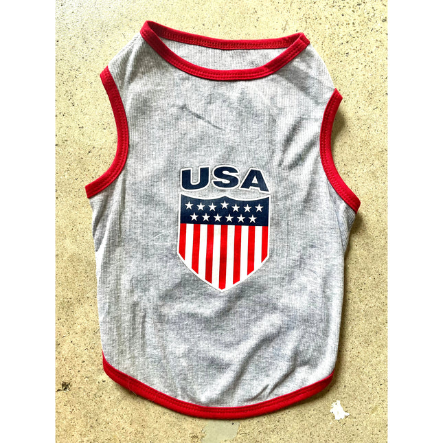 Canine Brands USA Tank Grey