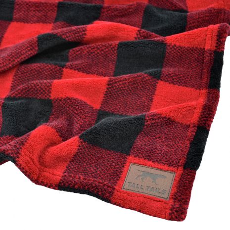 Tall Tails Hunters Plaid Blanket