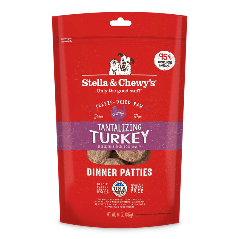 Stella & Chewy's Tantalizing Turkey dinner patties 14oz