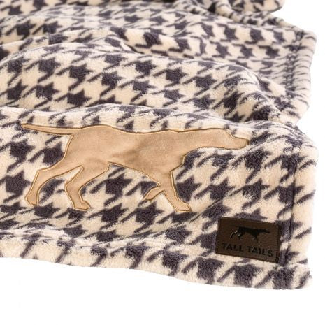 Tall Tails Fleece Blanket Houndstooth 30x40