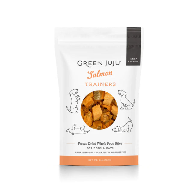 Green Juju: Whole Food Bites - Salmon Trainers 2.5oz