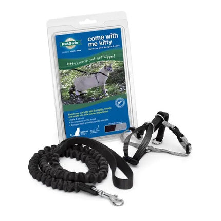 Petsafe Come With Me Kitty Harness Black/Silver