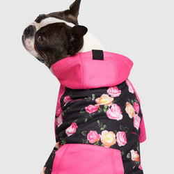 Canada Pooch Whatever the Weather Hoodie - Floral
