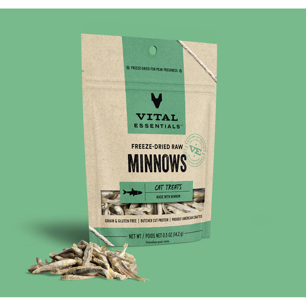 Vital Essentials - Minnows Freeze Dried Cat Treats 0.5oz