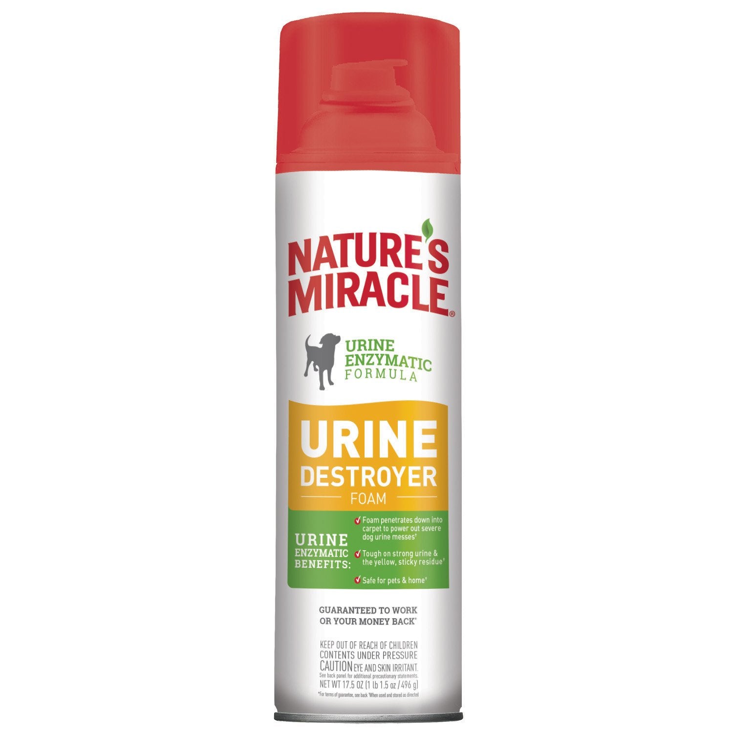 Natures Miracle Dog Urine Destroyer Foam Plus – Decker's Dog Cat