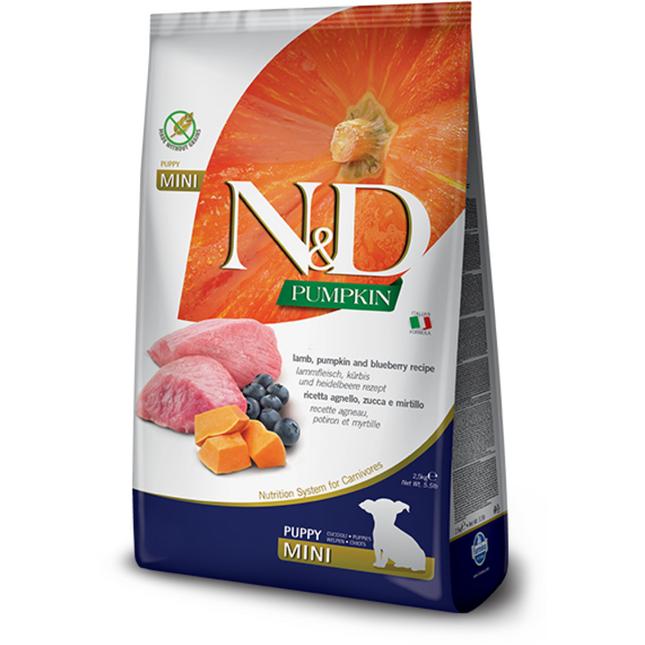 Farmina N&D Pumpkin Lamb & Blueberry Puppy Mini