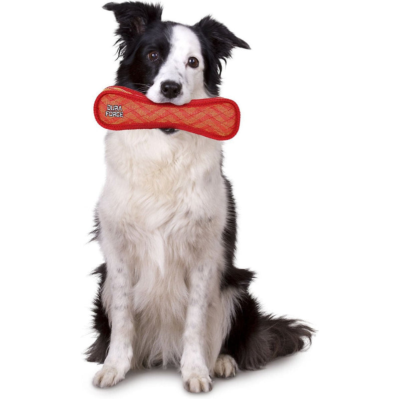 Tuffy DuraForce JR Bone - ZigZag Red