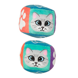 Nala Softie Cube - Plush Catnip Toy with Safety Bell Cat Toy