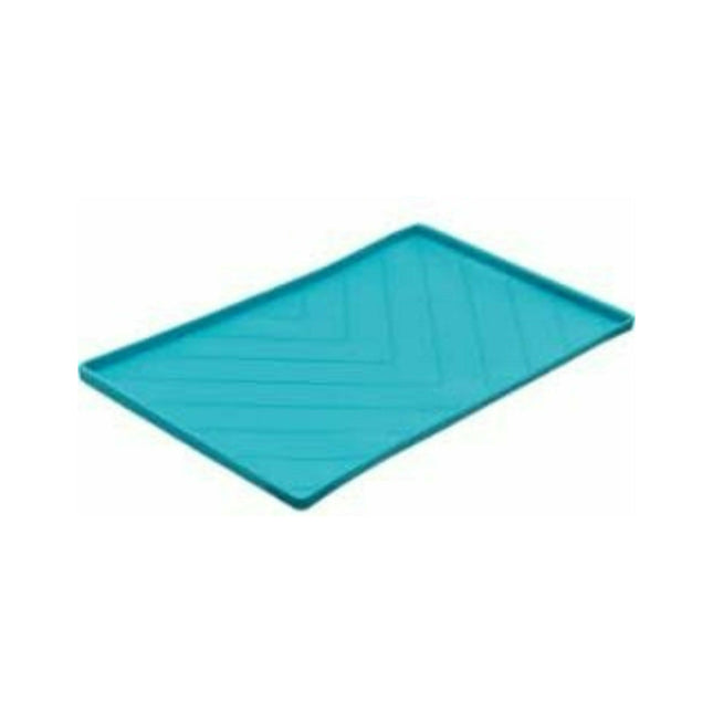 Messy Mutts Silicone Bowl Mat - Blue