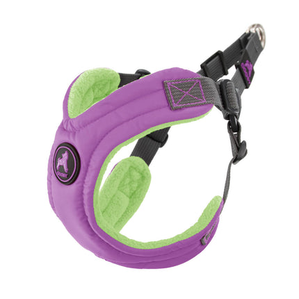 Gooby Escape Free memory foam Harness Purple