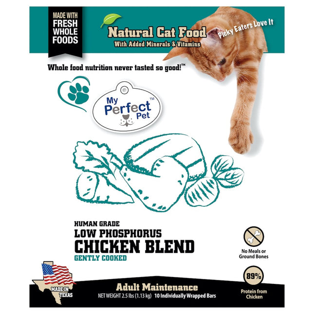My Perfect Pet cat Low Phosphorous Chicken 3lb box