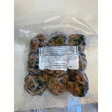 Big Brady's Dog Food - Pork & Vegetable Meatballs