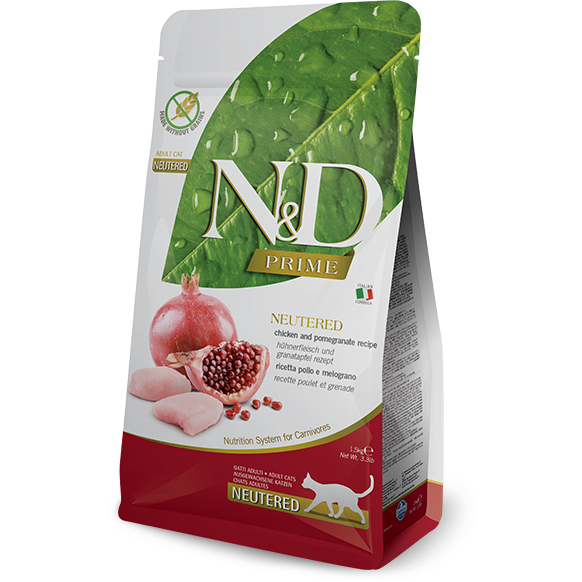 Farmina N&D Cat PRIME Chicken & Pomegranate - Neutered