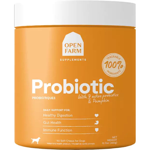 Open Farm Probiotic Chews 12.7oz